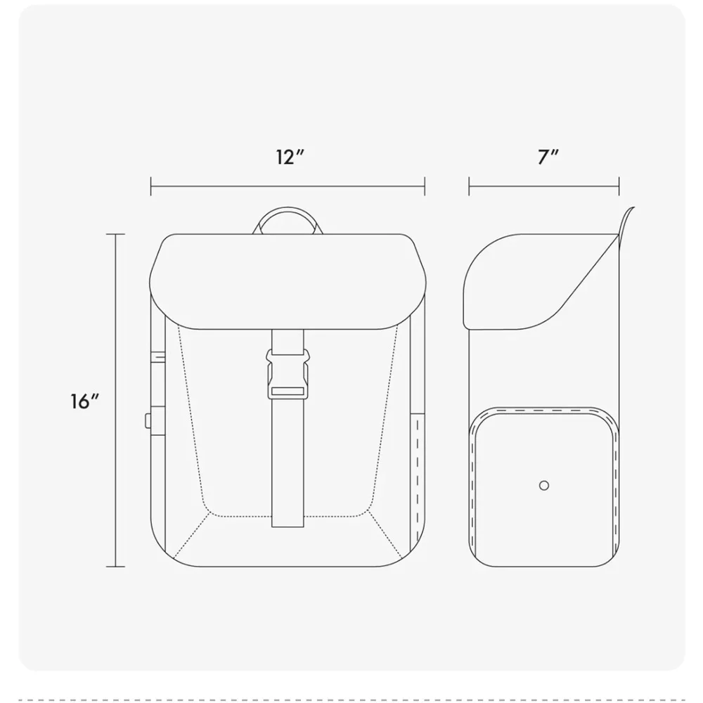 NWT unisex CALPAK Fit Gym Backpack in Black - Picture 9 of 17